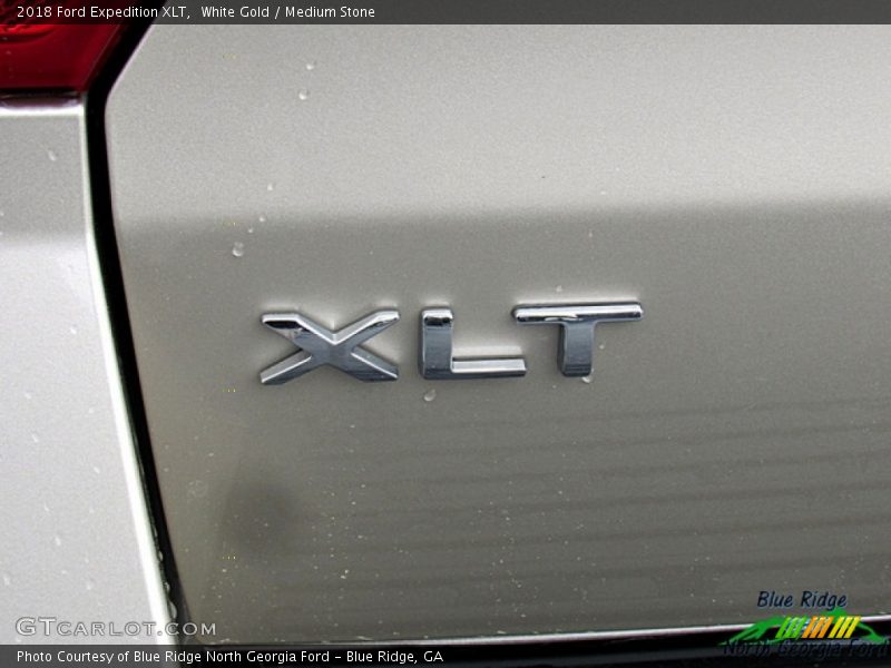 White Gold / Medium Stone 2018 Ford Expedition XLT