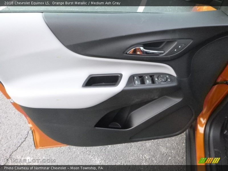 Orange Burst Metallic / Medium Ash Gray 2018 Chevrolet Equinox LS