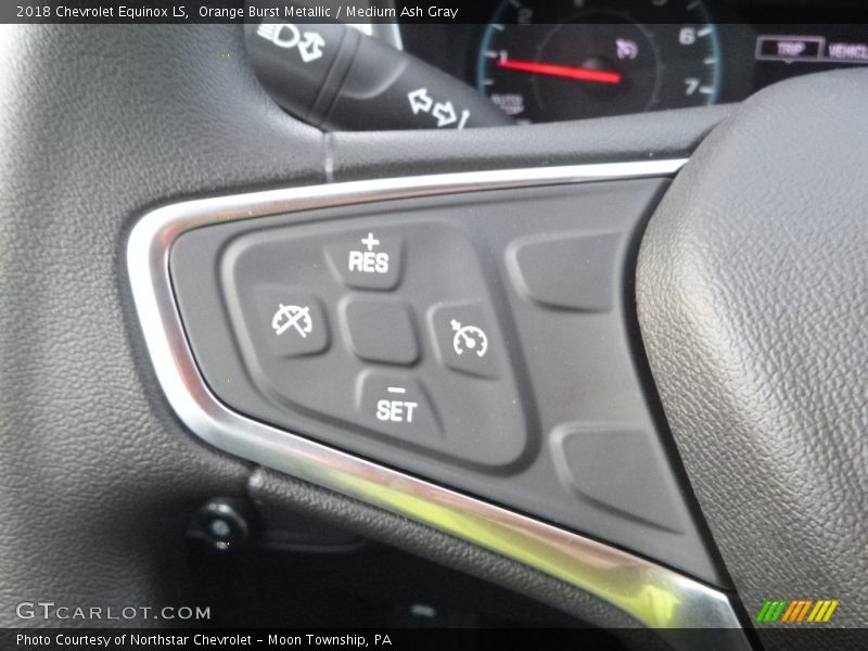 Orange Burst Metallic / Medium Ash Gray 2018 Chevrolet Equinox LS