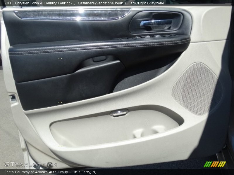Cashmere/Sandstone Pearl / Black/Light Graystone 2015 Chrysler Town & Country Touring-L