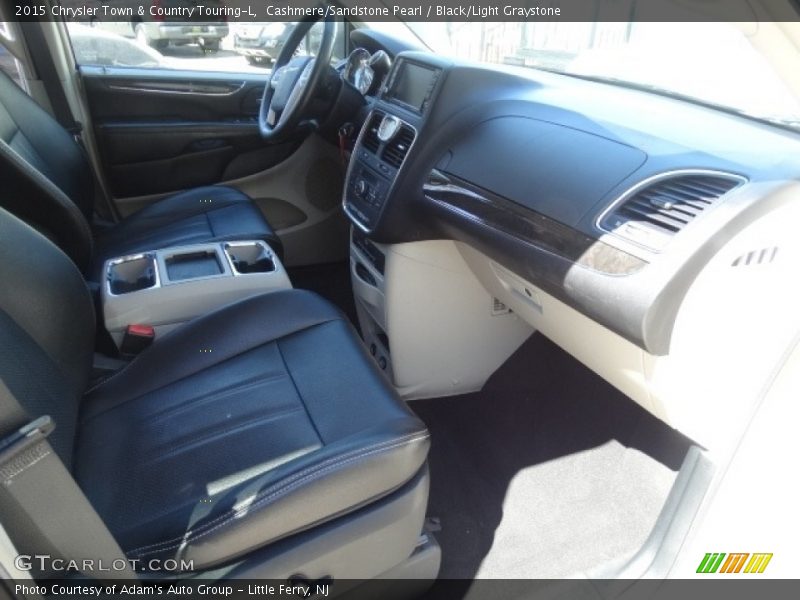 Cashmere/Sandstone Pearl / Black/Light Graystone 2015 Chrysler Town & Country Touring-L