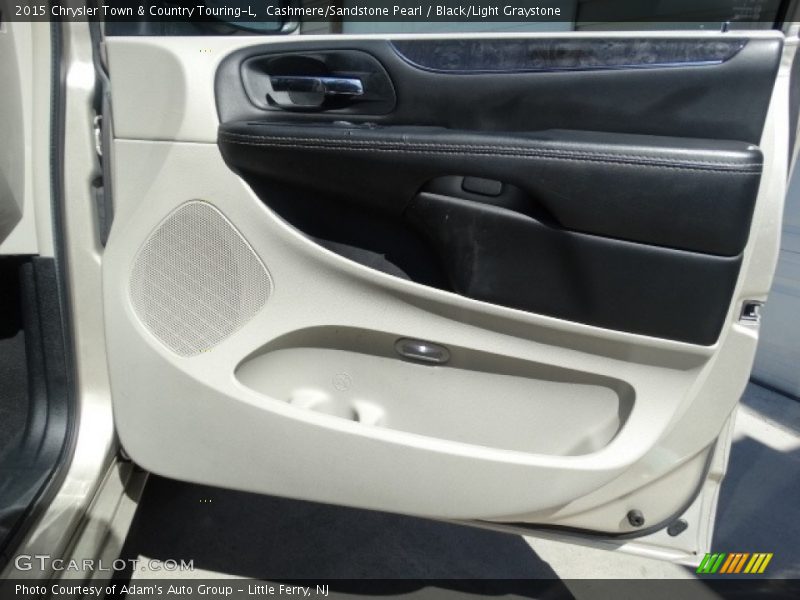 Cashmere/Sandstone Pearl / Black/Light Graystone 2015 Chrysler Town & Country Touring-L