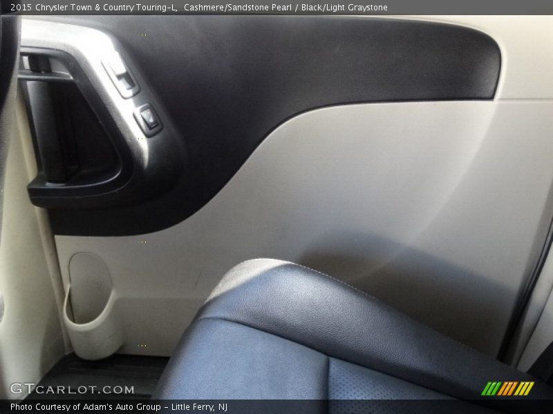 Cashmere/Sandstone Pearl / Black/Light Graystone 2015 Chrysler Town & Country Touring-L