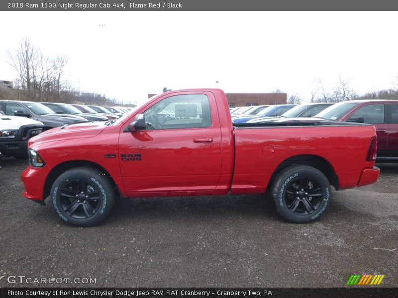  2018 1500 Night Regular Cab 4x4 Flame Red