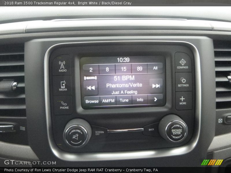 Controls of 2018 3500 Tradesman Regular 4x4