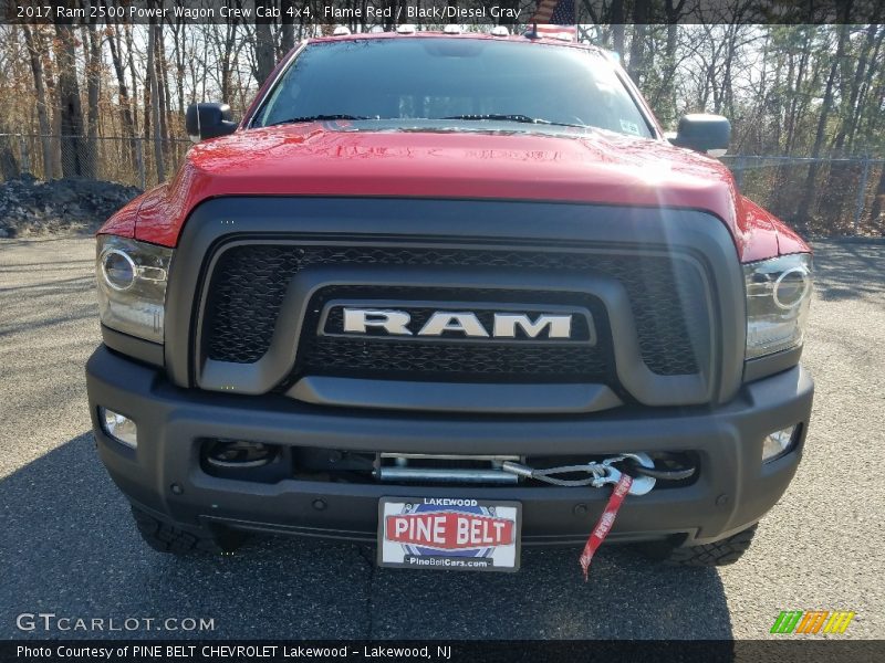 Flame Red / Black/Diesel Gray 2017 Ram 2500 Power Wagon Crew Cab 4x4