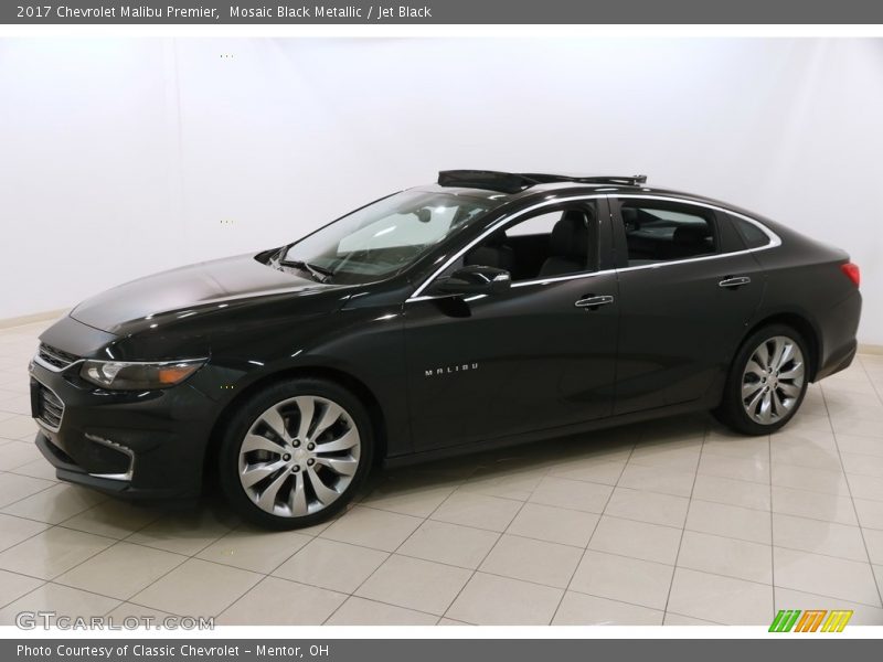 Mosaic Black Metallic / Jet Black 2017 Chevrolet Malibu Premier