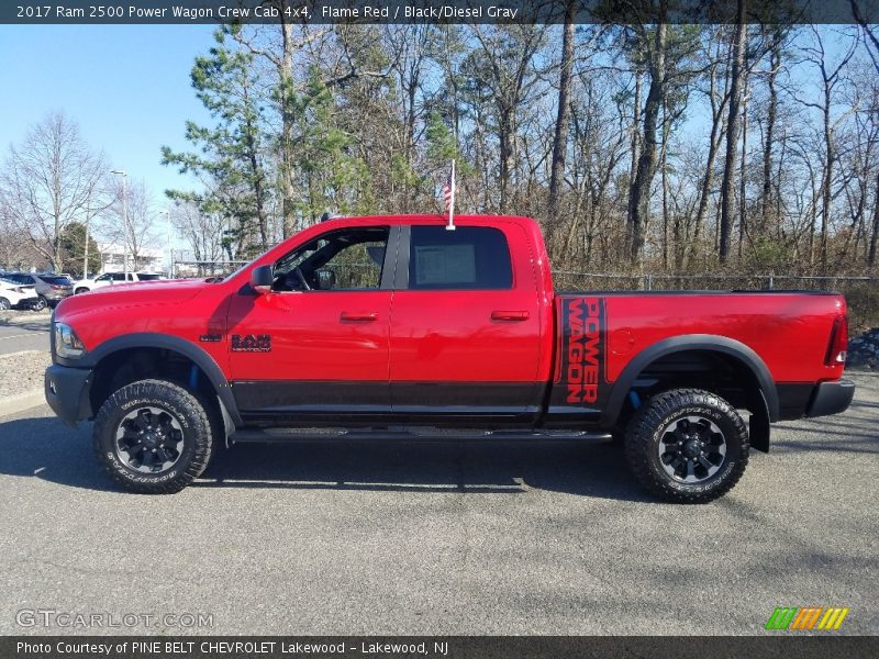  2017 2500 Power Wagon Crew Cab 4x4 Flame Red
