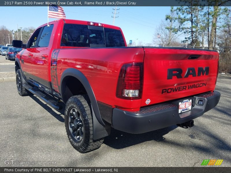 Flame Red / Black/Diesel Gray 2017 Ram 2500 Power Wagon Crew Cab 4x4