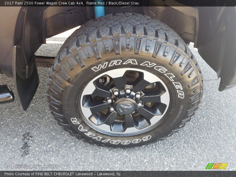 Flame Red / Black/Diesel Gray 2017 Ram 2500 Power Wagon Crew Cab 4x4