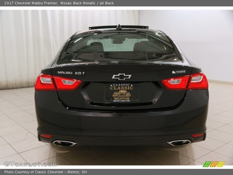 Mosaic Black Metallic / Jet Black 2017 Chevrolet Malibu Premier