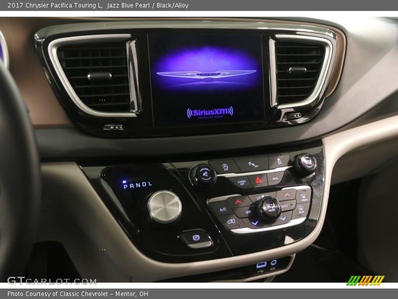 Jazz Blue Pearl / Black/Alloy 2017 Chrysler Pacifica Touring L