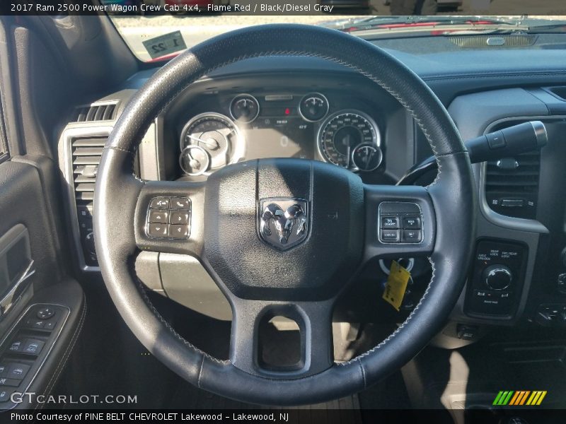 Flame Red / Black/Diesel Gray 2017 Ram 2500 Power Wagon Crew Cab 4x4