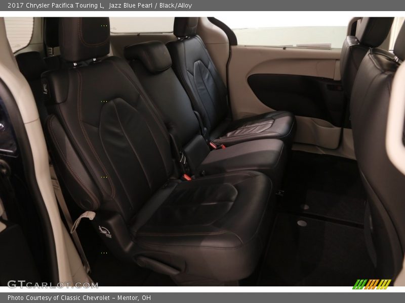 Jazz Blue Pearl / Black/Alloy 2017 Chrysler Pacifica Touring L