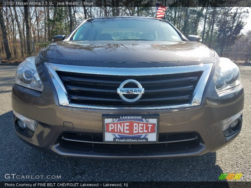 Java Metallic / Beige 2015 Nissan Altima 2.5 SL