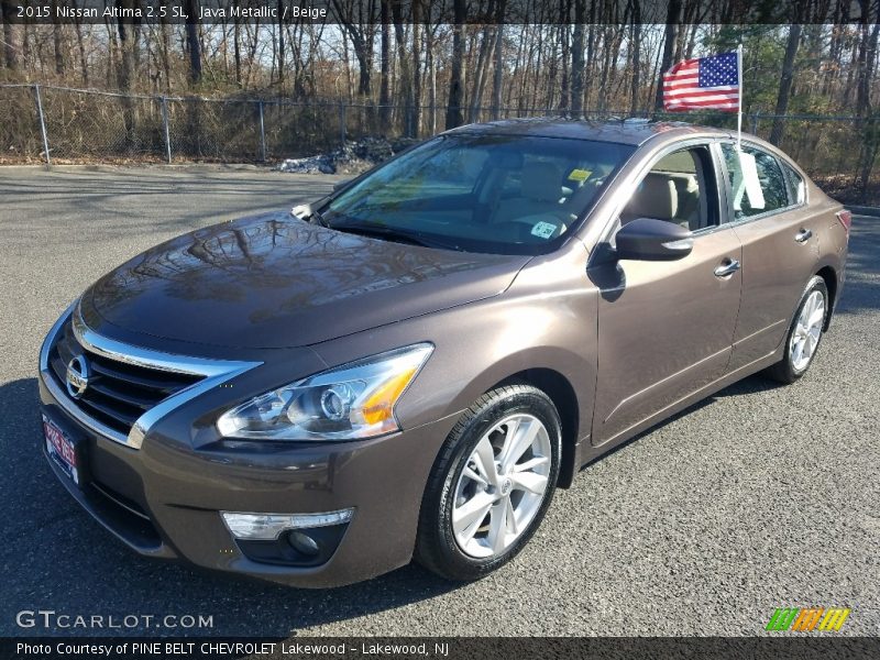 Java Metallic / Beige 2015 Nissan Altima 2.5 SL