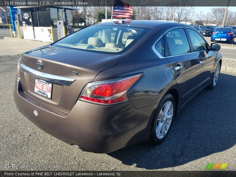 Java Metallic / Beige 2015 Nissan Altima 2.5 SL