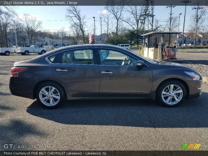 Java Metallic / Beige 2015 Nissan Altima 2.5 SL