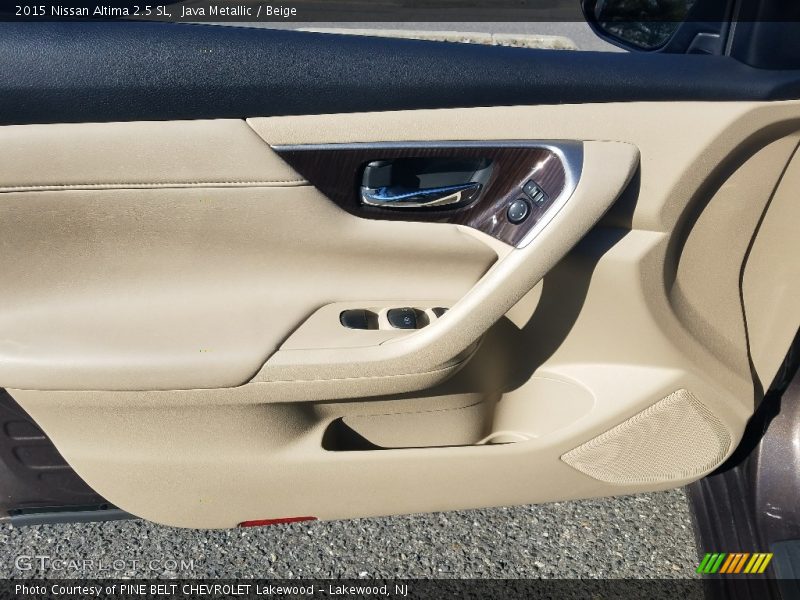 Java Metallic / Beige 2015 Nissan Altima 2.5 SL