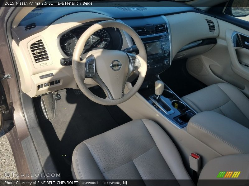 Java Metallic / Beige 2015 Nissan Altima 2.5 SL