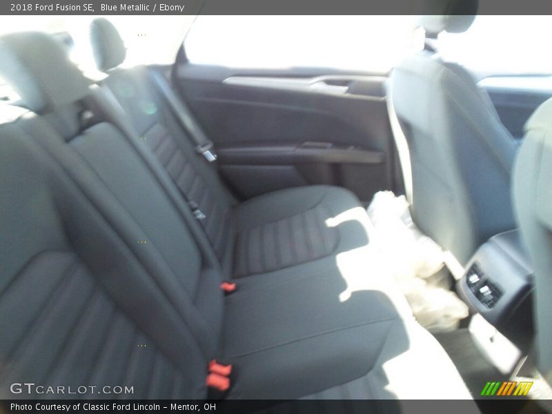 Blue Metallic / Ebony 2018 Ford Fusion SE