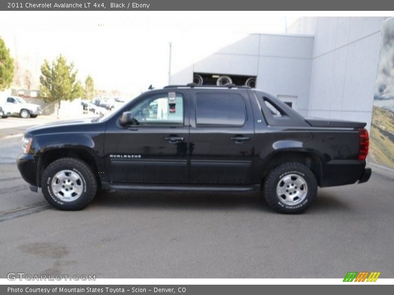 Black / Ebony 2011 Chevrolet Avalanche LT 4x4