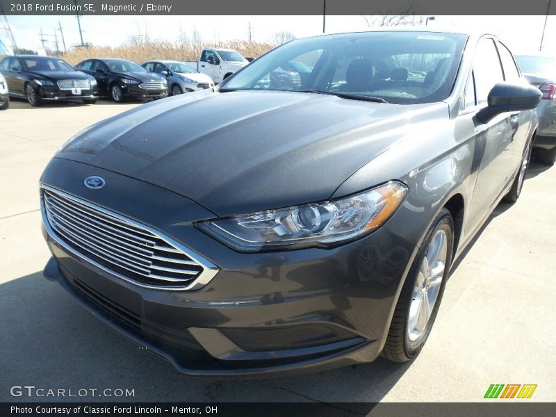 Magnetic / Ebony 2018 Ford Fusion SE