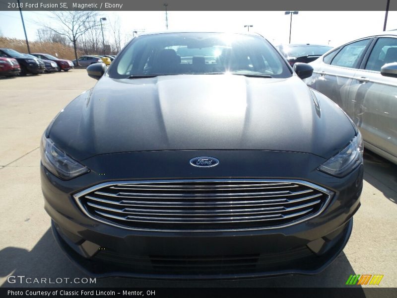 Magnetic / Ebony 2018 Ford Fusion SE