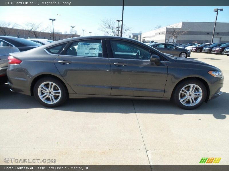 Magnetic / Ebony 2018 Ford Fusion SE