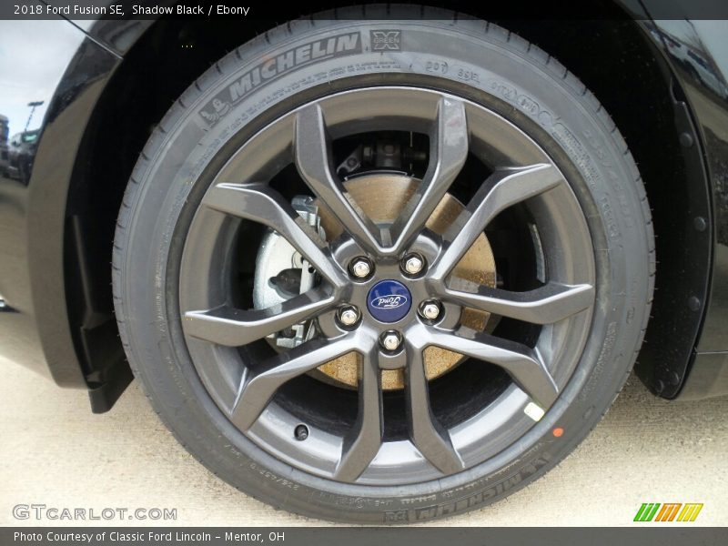 Shadow Black / Ebony 2018 Ford Fusion SE