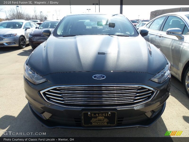 Magnetic / Ebony 2018 Ford Fusion SE