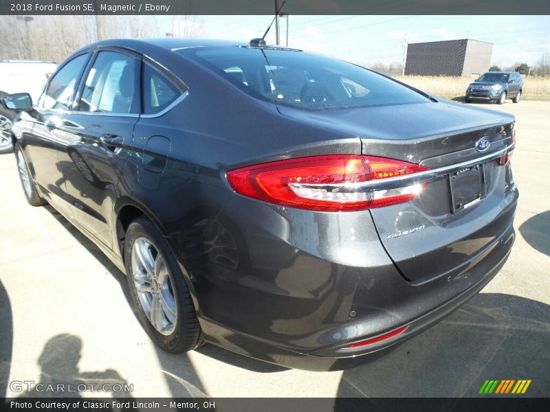 Magnetic / Ebony 2018 Ford Fusion SE