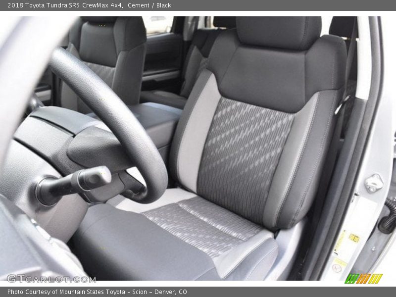 Cement / Black 2018 Toyota Tundra SR5 CrewMax 4x4