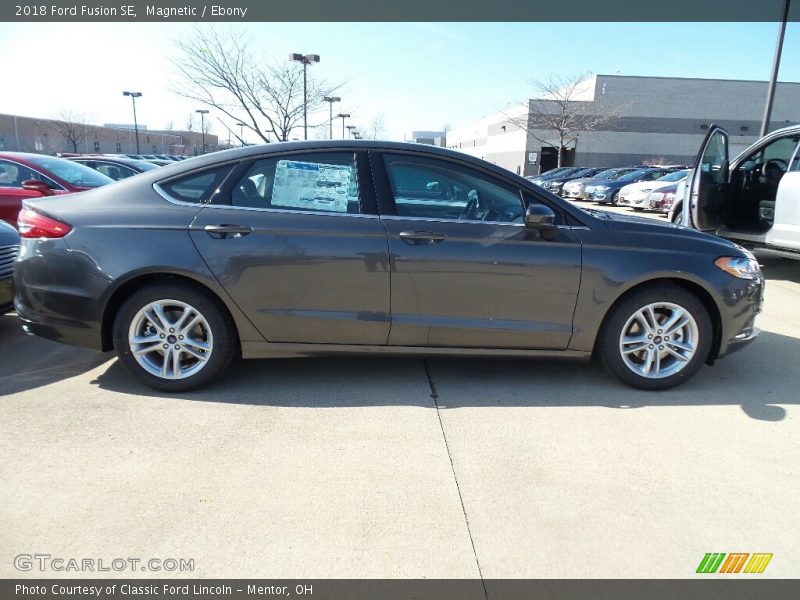 Magnetic / Ebony 2018 Ford Fusion SE