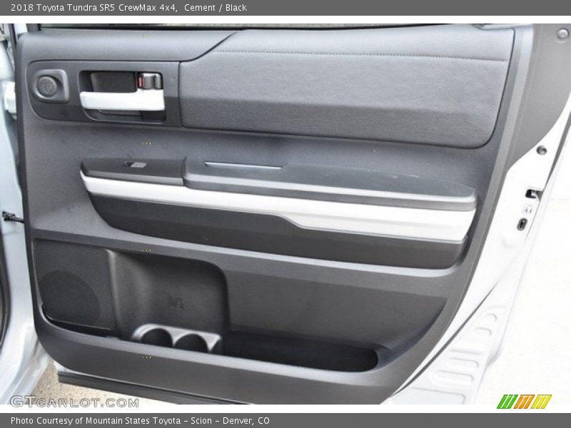 Cement / Black 2018 Toyota Tundra SR5 CrewMax 4x4