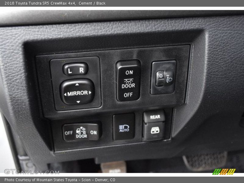 Cement / Black 2018 Toyota Tundra SR5 CrewMax 4x4