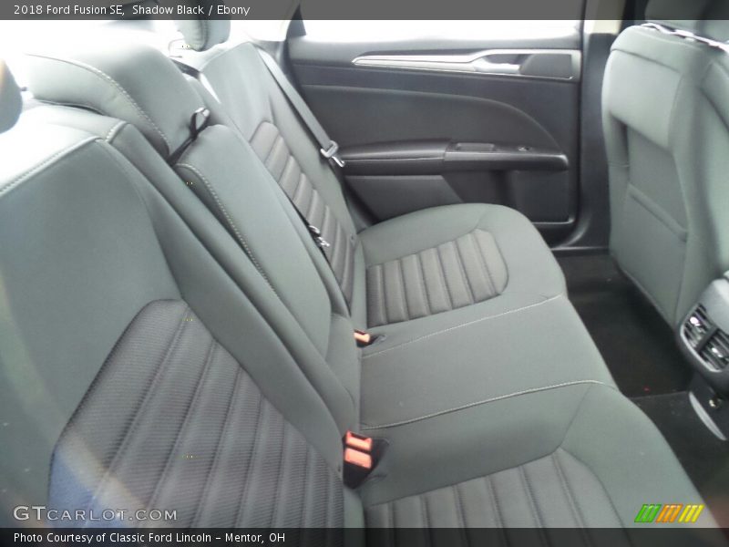 Shadow Black / Ebony 2018 Ford Fusion SE