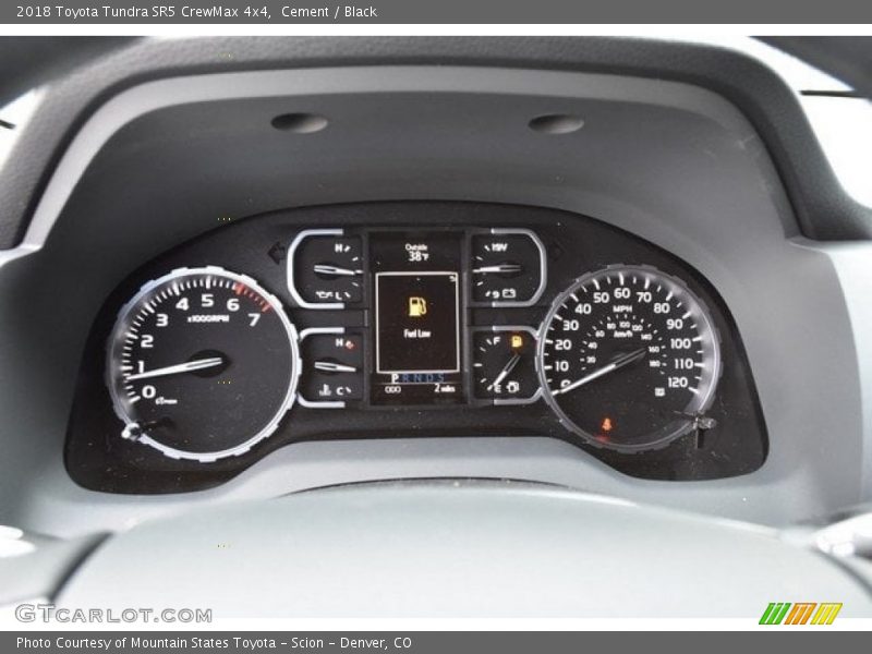 Cement / Black 2018 Toyota Tundra SR5 CrewMax 4x4