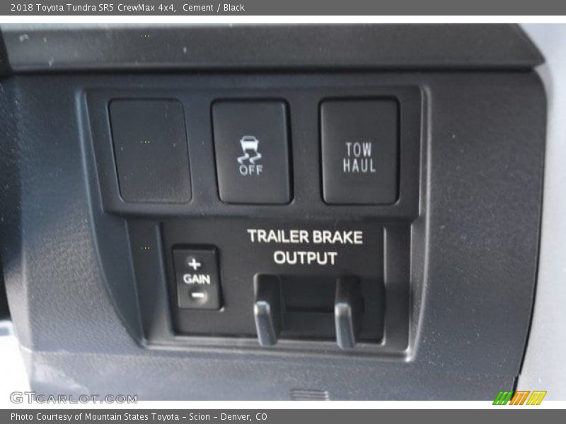 Cement / Black 2018 Toyota Tundra SR5 CrewMax 4x4