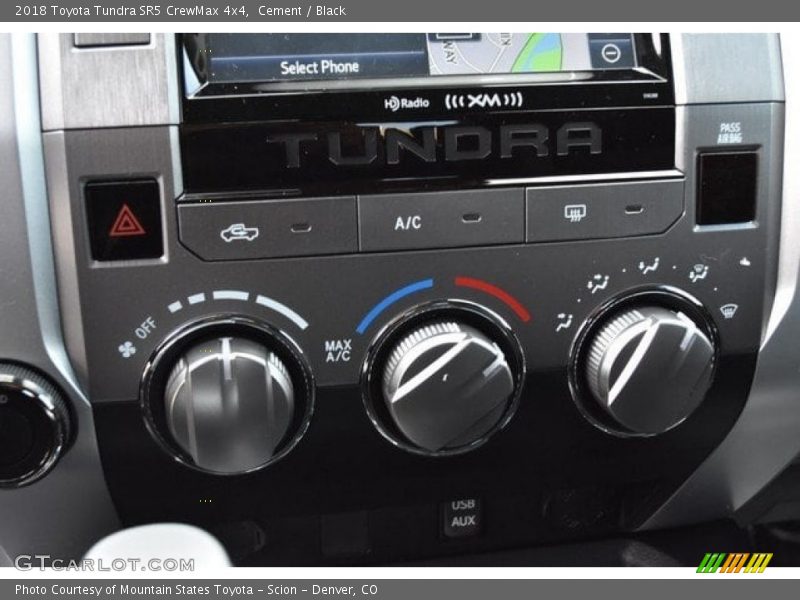 Cement / Black 2018 Toyota Tundra SR5 CrewMax 4x4