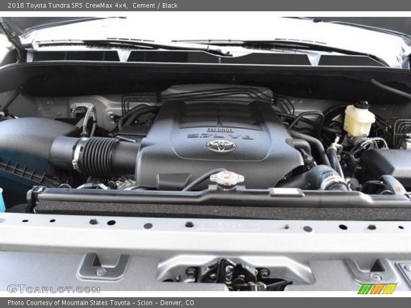 Cement / Black 2018 Toyota Tundra SR5 CrewMax 4x4