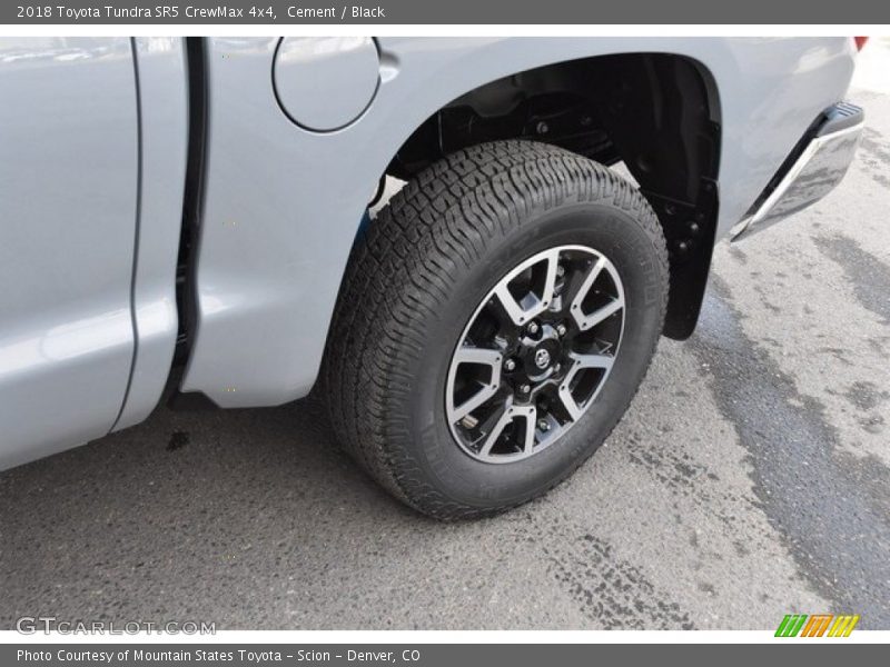 Cement / Black 2018 Toyota Tundra SR5 CrewMax 4x4
