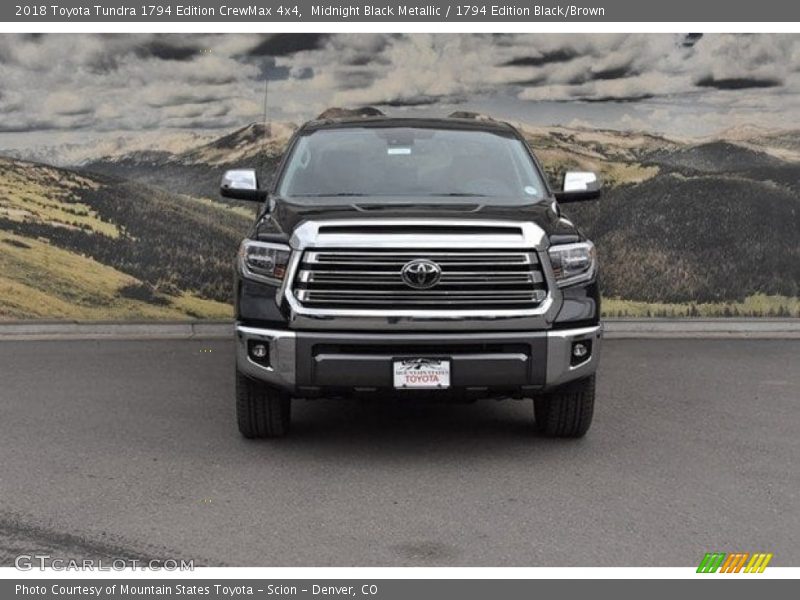 Midnight Black Metallic / 1794 Edition Black/Brown 2018 Toyota Tundra 1794 Edition CrewMax 4x4