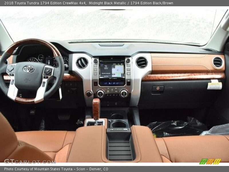 Midnight Black Metallic / 1794 Edition Black/Brown 2018 Toyota Tundra 1794 Edition CrewMax 4x4
