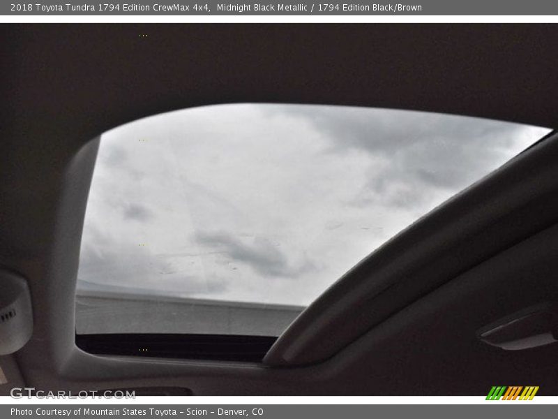 Midnight Black Metallic / 1794 Edition Black/Brown 2018 Toyota Tundra 1794 Edition CrewMax 4x4