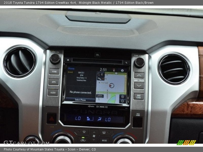 Midnight Black Metallic / 1794 Edition Black/Brown 2018 Toyota Tundra 1794 Edition CrewMax 4x4