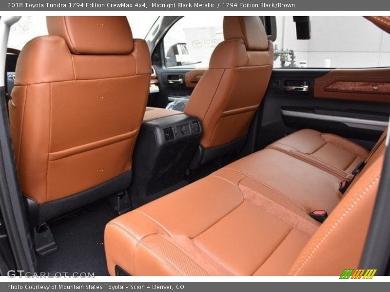 Midnight Black Metallic / 1794 Edition Black/Brown 2018 Toyota Tundra 1794 Edition CrewMax 4x4