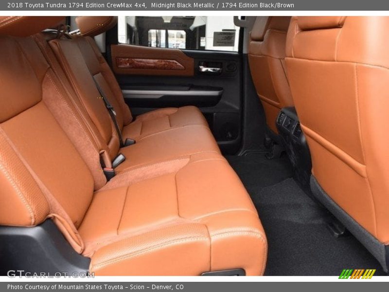Midnight Black Metallic / 1794 Edition Black/Brown 2018 Toyota Tundra 1794 Edition CrewMax 4x4