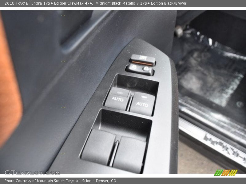 Midnight Black Metallic / 1794 Edition Black/Brown 2018 Toyota Tundra 1794 Edition CrewMax 4x4