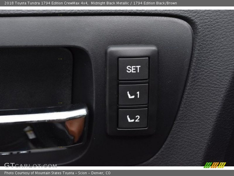 Midnight Black Metallic / 1794 Edition Black/Brown 2018 Toyota Tundra 1794 Edition CrewMax 4x4